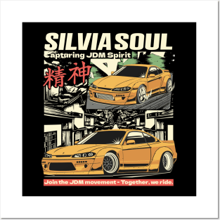 Nissan Silvia s15 Posters and Art